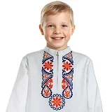 Vyšívaná chlapčenská krojová košeľa Ľubko